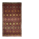 Grand Kilim Turkish Anatolia 167x300 cm Geometric Vintage Handwoven