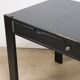 Vintage Simat edition desk in blackened wood, 1980