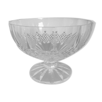 Standing glass bowl