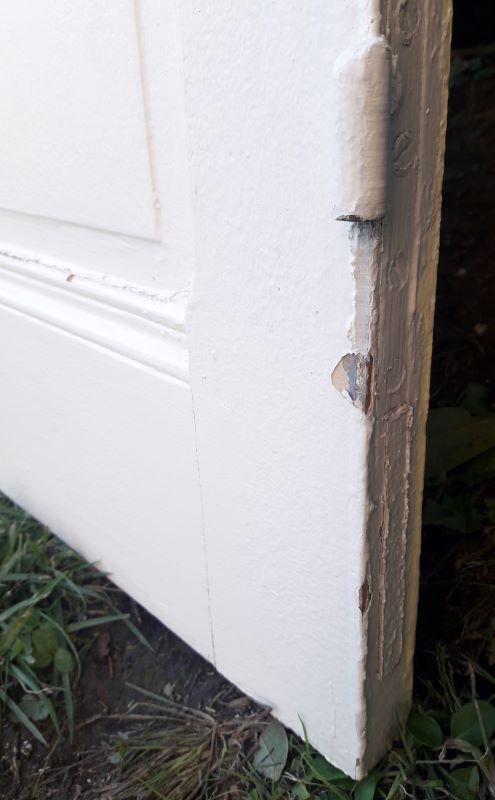 Pair of doors 218,5x92,5cm old closet