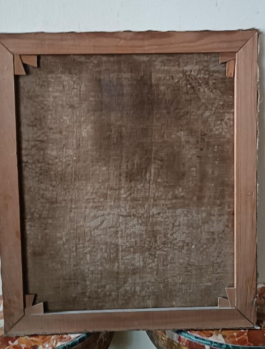 An old portrait of a gentleman dating from the late 18th century