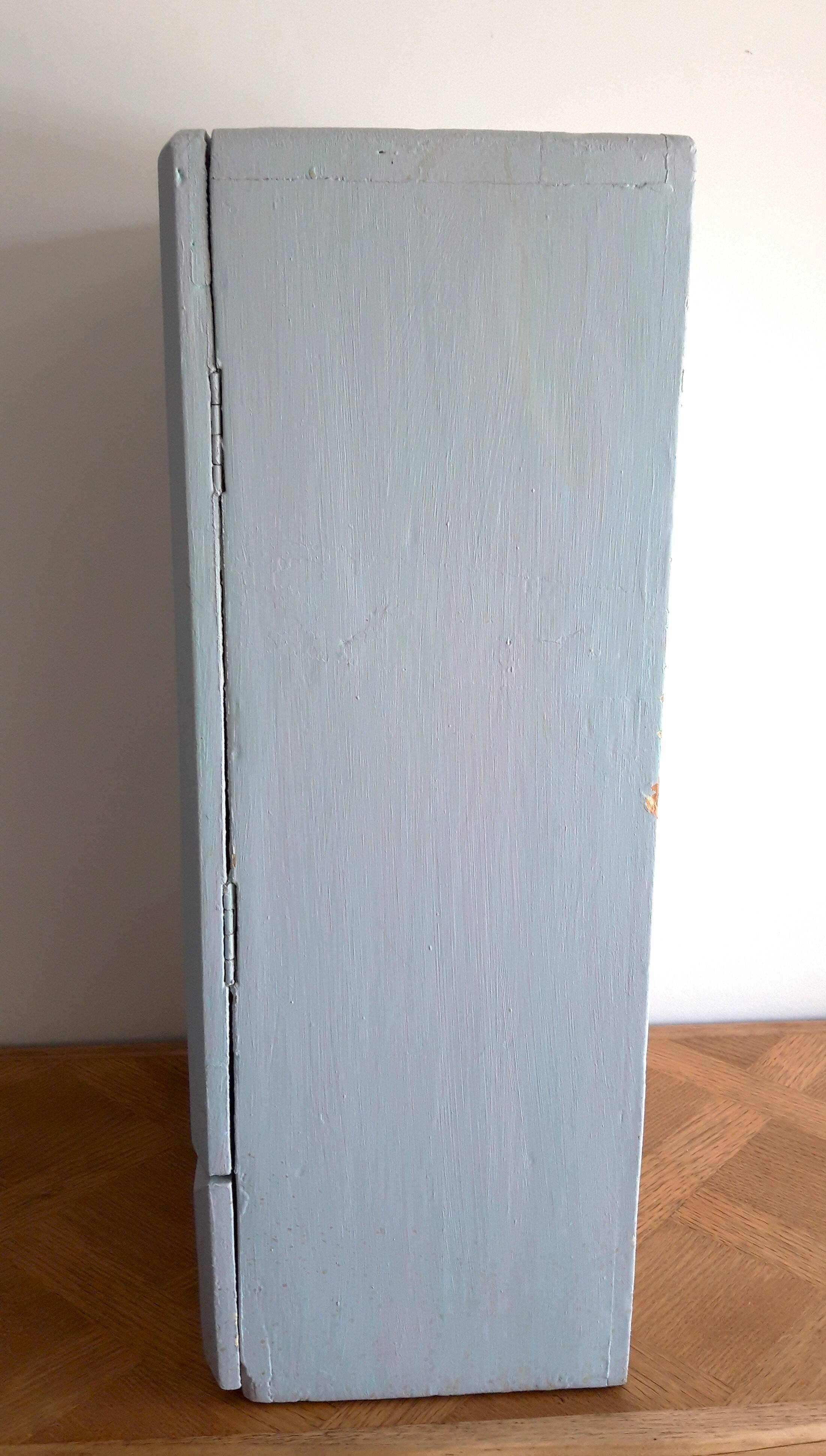 Wooden medicine cabinet