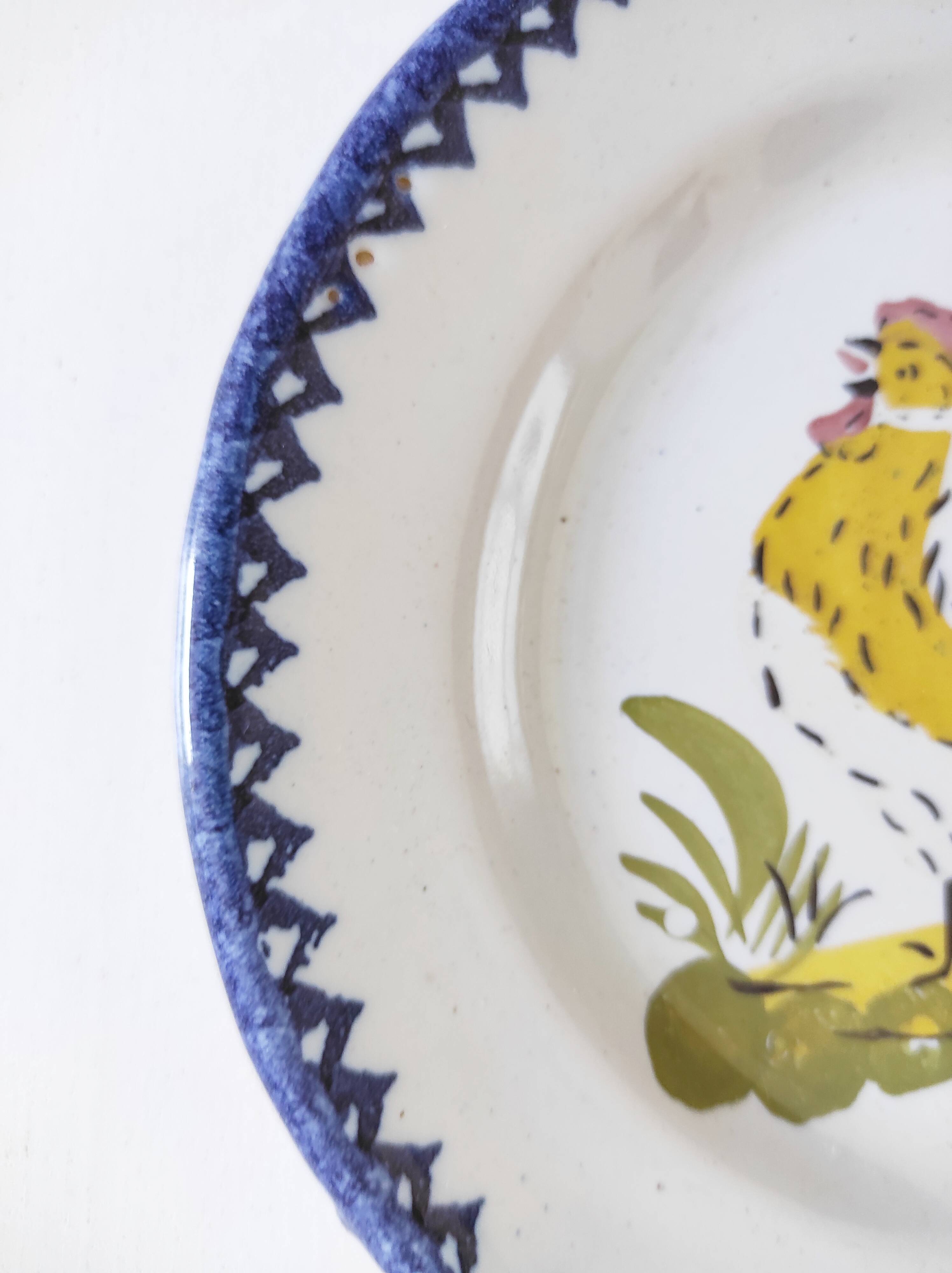 Rooster plate