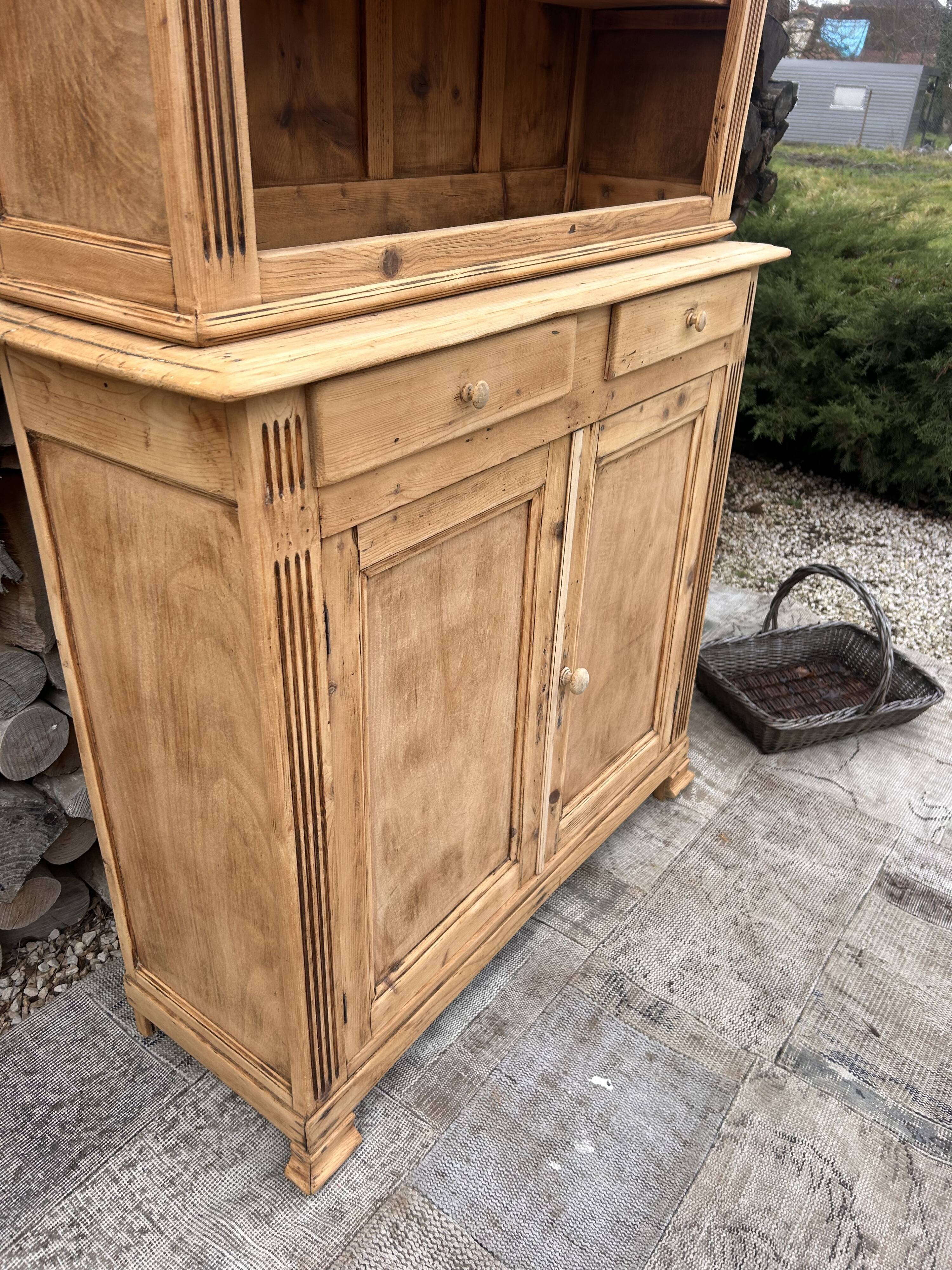 Renovated antique wooden dresser