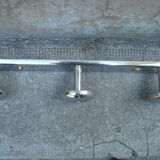 Metal coat rack 3 hooks 70s