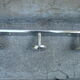 Metal coat rack 3 hooks 70s