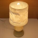 Alabaster walking lamp