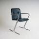 70s tubular arm chair by Tavo