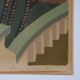 1950s Framed lithograph by Lars Norrman, Sweden