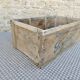 wooden storage box, Poulain chocolate