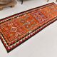 3x10 Red & Orange Tribal Kilim Runner Rug 93x308Cm SK 34615