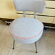 Vintage chair fully reupholstered – artisanal restoration