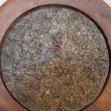 Stone and turned wood trivia signed