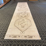 Handmade pastel faded long runner