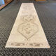 Handmade pastel faded long runner