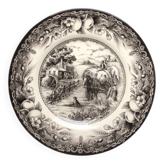 Royal Stafford Dessert Hayride Black Plate