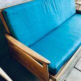 Convertible sofa compass feet