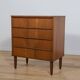 Commode Mid-Century en Teck, Danemark, 1960s