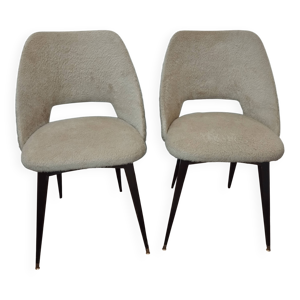 chaises vintage moumoute