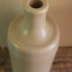 Vintage light stoneware liqueur bottle