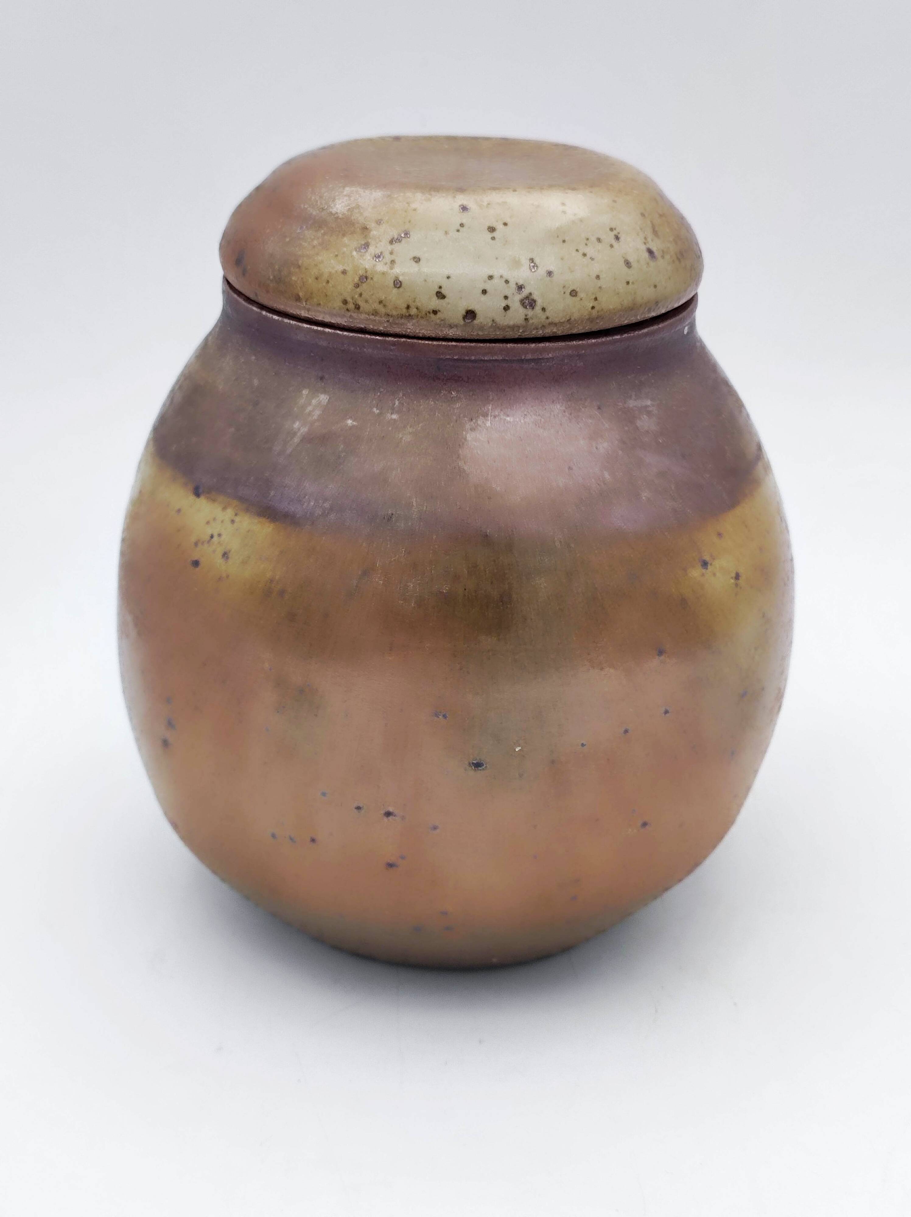 Stoneware box by Charles Gaudry