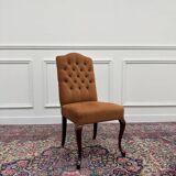Set of Classic English Upholstered Chesterfield Chairs