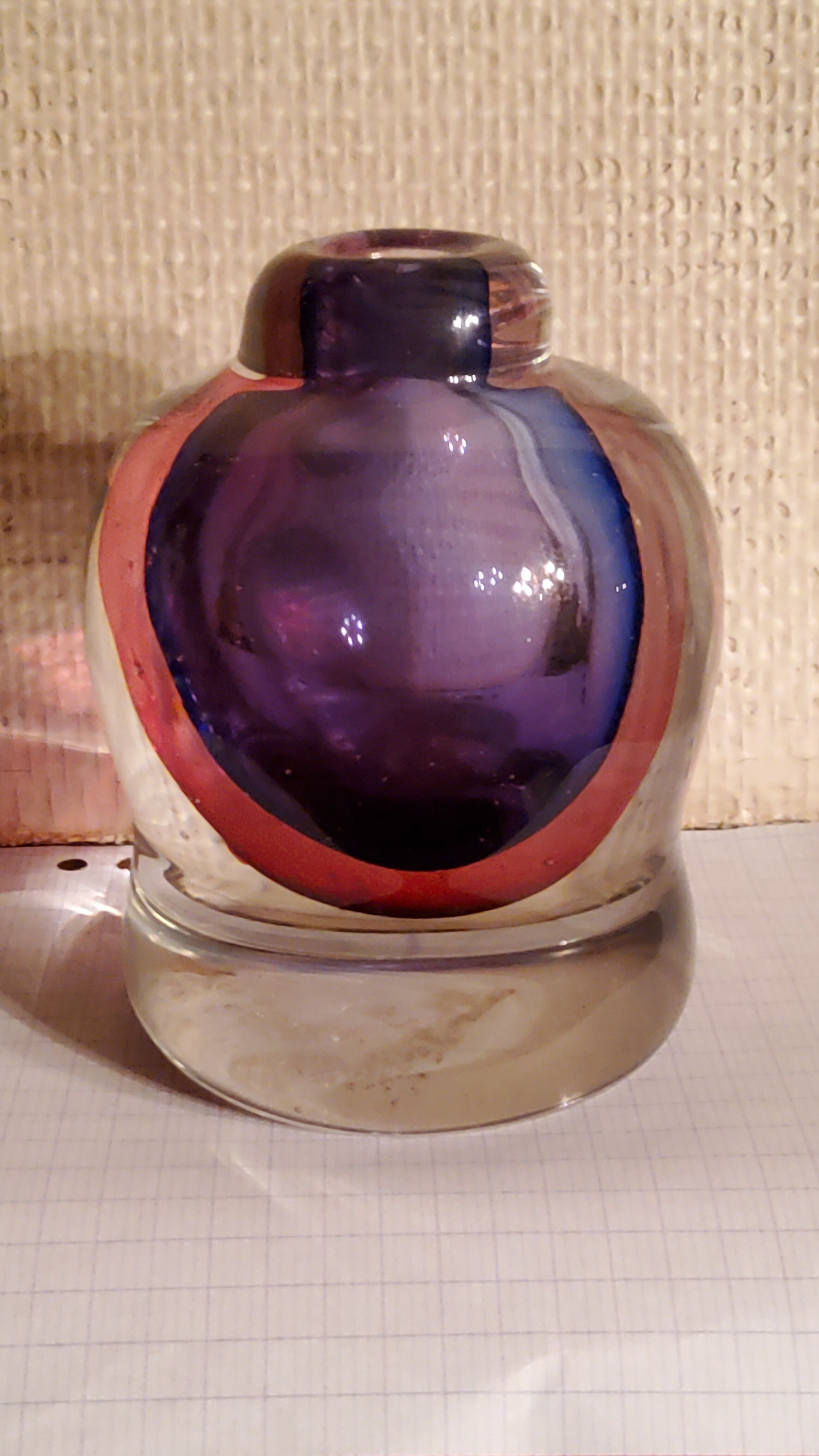 Murano glass vase from the 50s