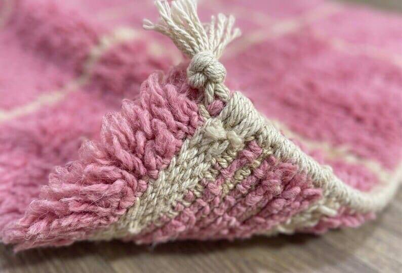 Authentic traditional handmade carpet size 150/250 cm.