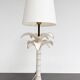 Palm tree lamp attributed to Tommaso Barbi, 1970s