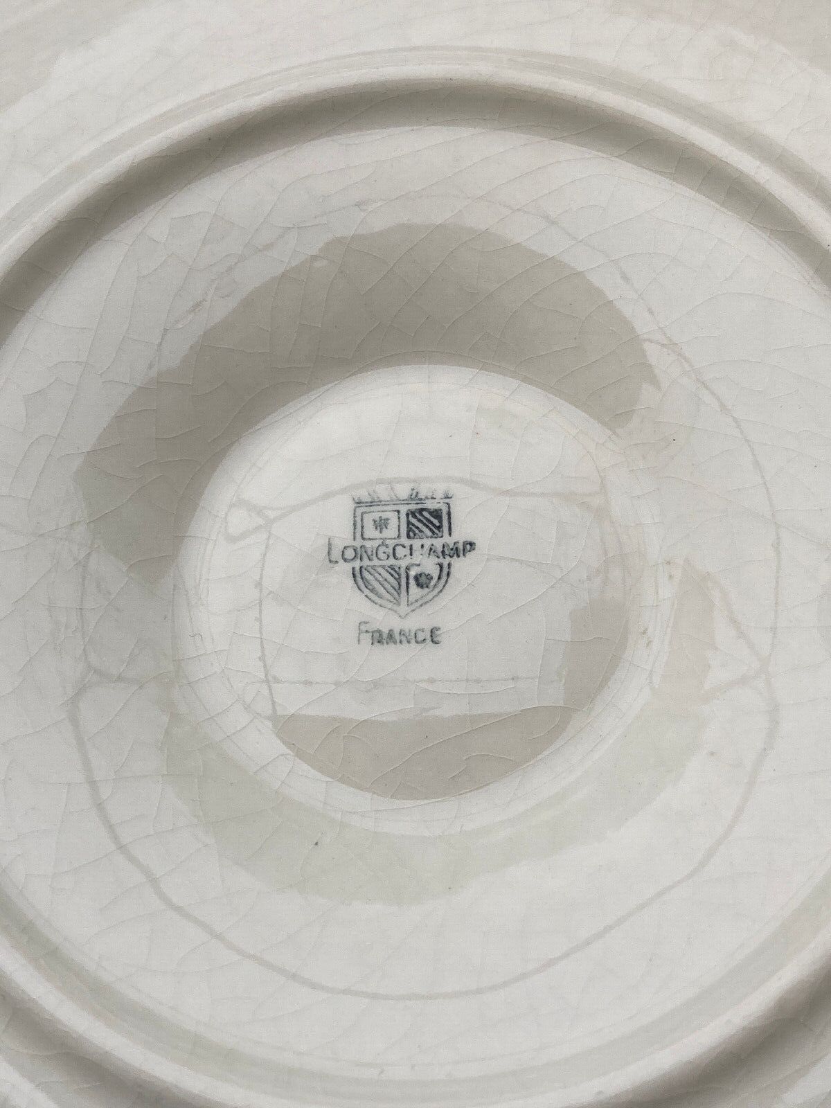 Service 6 shellfish plates - Longchamp Blanches slip