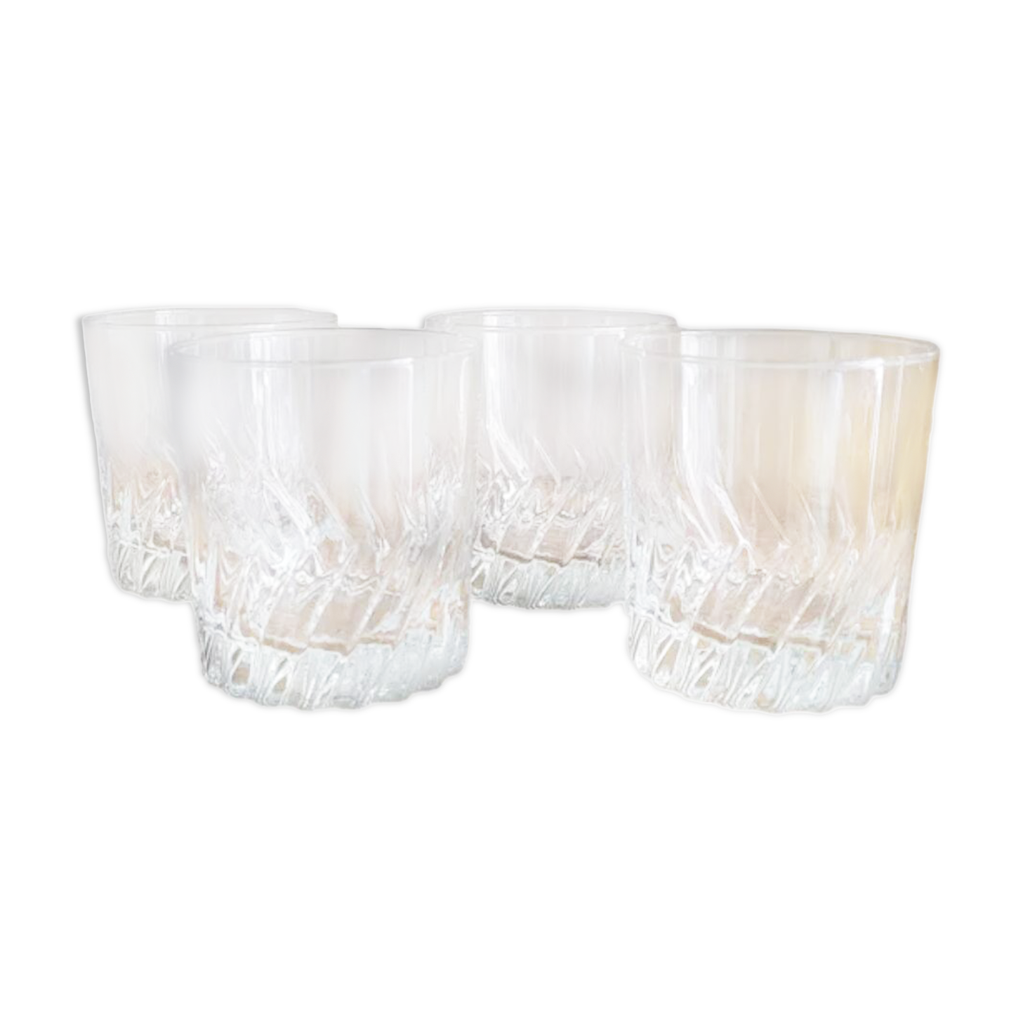 La Redoute x Selency set of 4 whiskey glasses 01