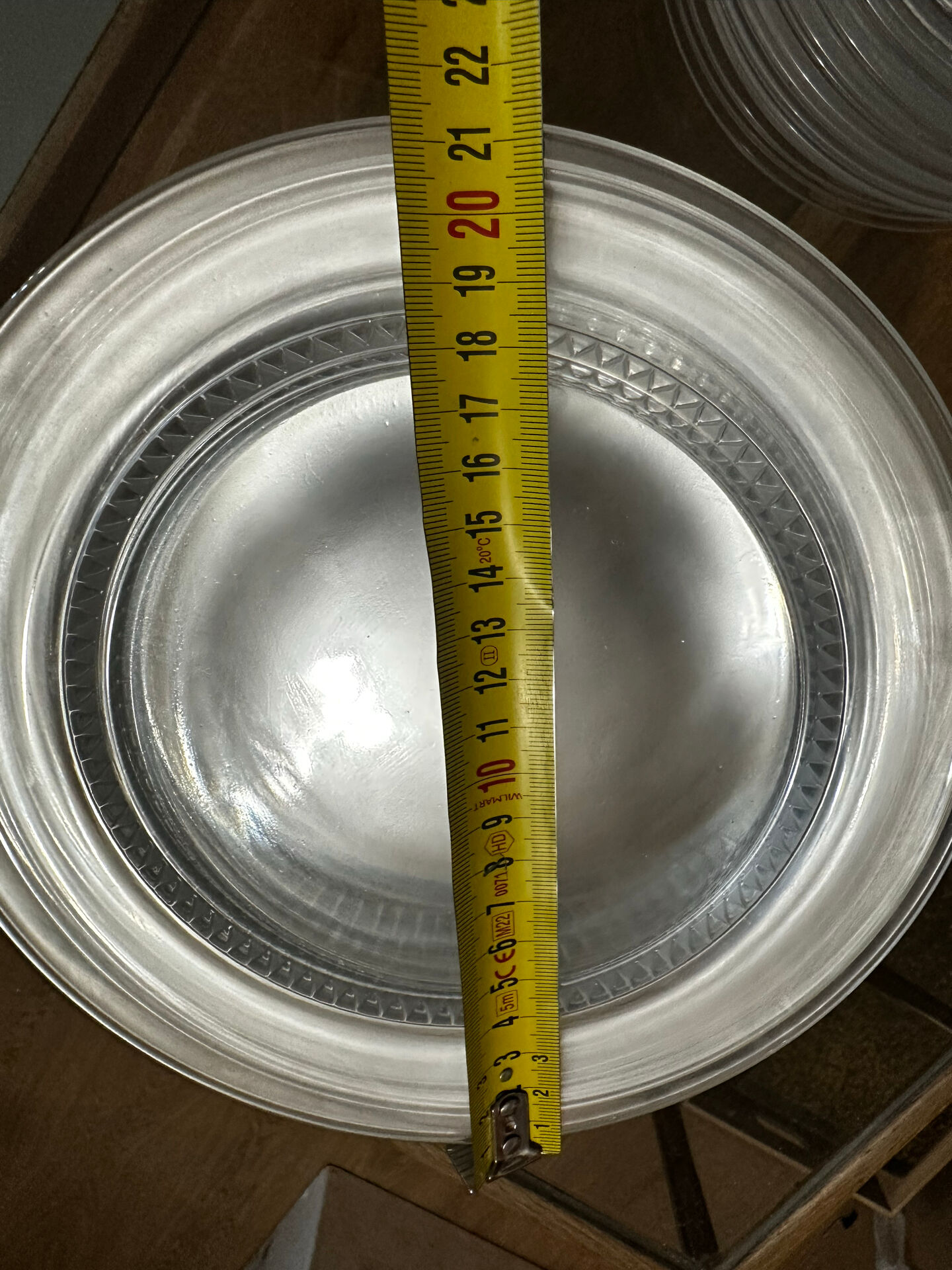 6 assiettes Lalique France modèle Bourgueil