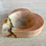 Vintage Onyx Heart Ashtray