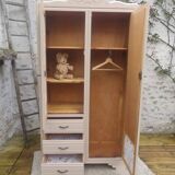 Beige art deco wardrobe