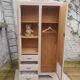 Beige art deco wardrobe