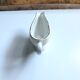 Vintage sauce boat L'Amandinoise model Paola white cream flowers