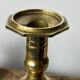 Pair of vintage brass candlesticks