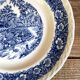 6 Staffordshire England “countryside” dinner plates