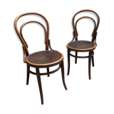 Pair of chairs bistro  Thonet model no. 18