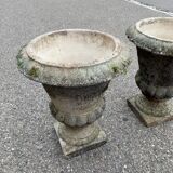 Set of 2 Medici stone pots