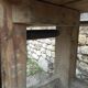 Old oak carpenter's workbench