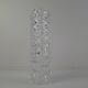 Pavel Pánek 1974 Czechoslovak Pressed Glass Vase for Union Libochovice