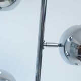 Chrome floor lamp 3 globes