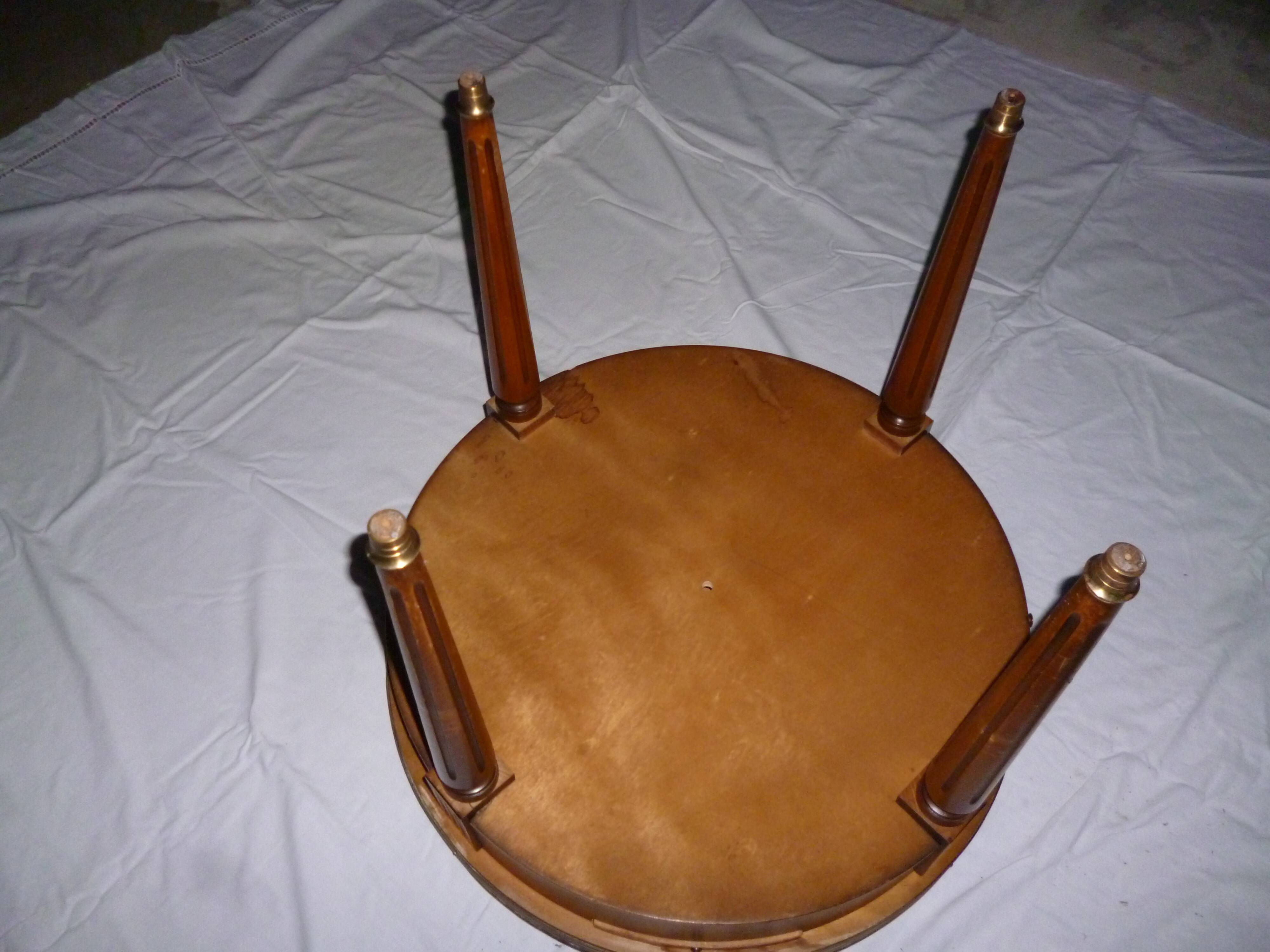 Louis XVI style bouillotte table