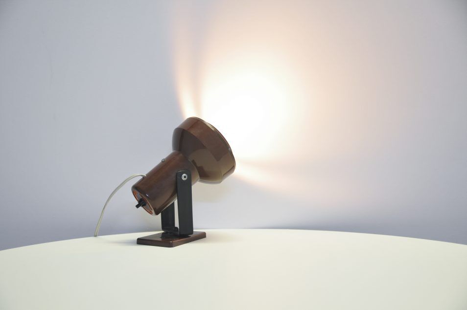 Vintage brown wall lamp Lyskaer Belysning