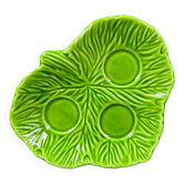 Empty green leaf pocket