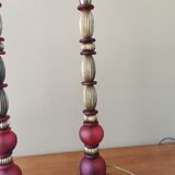Pair of vintage lamp bases by Julie Prisca