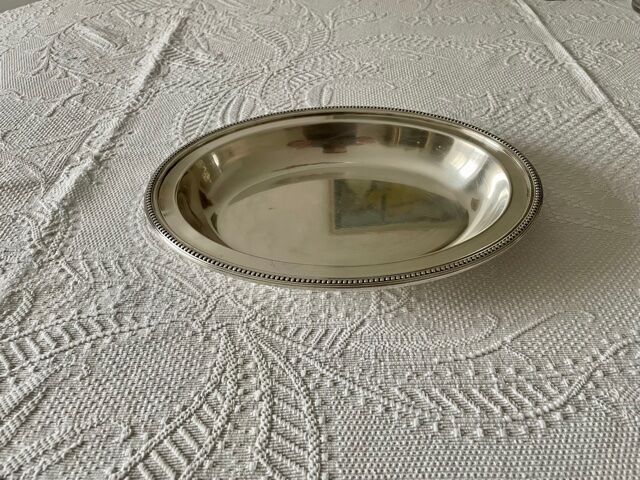 Dish Christofle vegetable silver metal