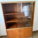 Vintage display cabinet bookshelf