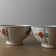 Small bowls in Sarreguemines France majolica